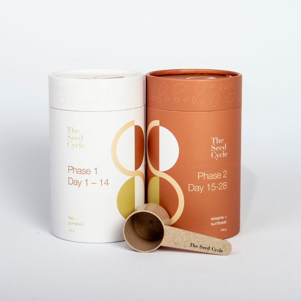 the seed cycle phase 1 and phase 2 with daily scoop